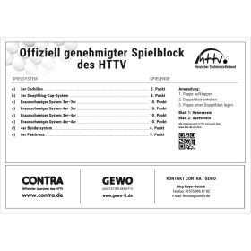 Ebeling Drucke Spielblock Universal / HeTTV, alle Systeme