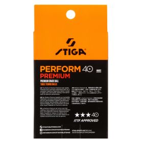 Stiga Ball Perform Premium ABS 6er weiß – Bild 3