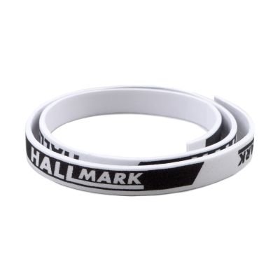 Hallmark Kantenband 9 mm schwarz/weiß