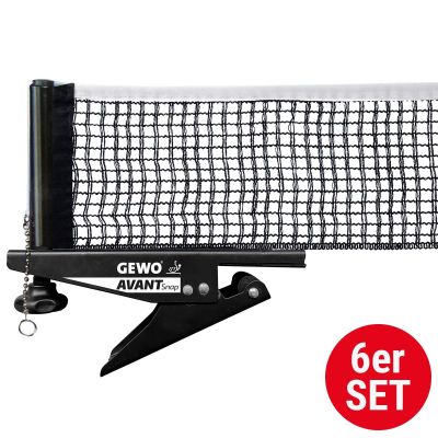 GEWO Netzgarnitur Avant Snap - Set (6 Stück)