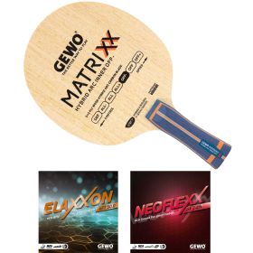 GEWO Matrixx Hybrid ARC Inner OFF- Schläger-Set (Elaxxon eFT 50.0 + Neoflexx eFT 48) konkav
