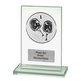 Glaspokal Tischtennis 10cm – Bild 2