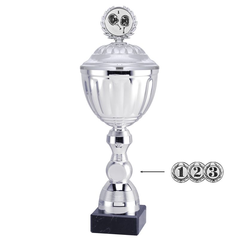 Pokal Kaya mit Deckel 37 cm – Bild 2
