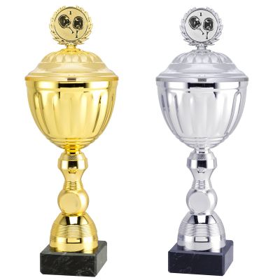 Pokal Kaya mit Deckel 37 cm