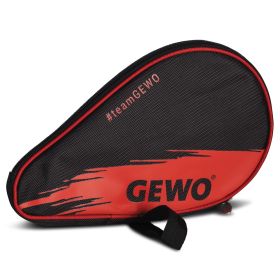 GEWO Rundhülle Wave mit Ballfach schwarz/rot