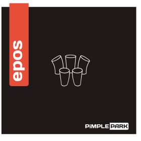 Pimple Park Belag Epos 1,0 mm rot