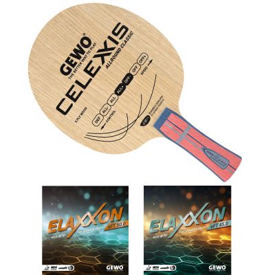 GEWO Schläger: Holz Celexxis Allround Classic mit Elaxxon eFT 50.0 + 45.0