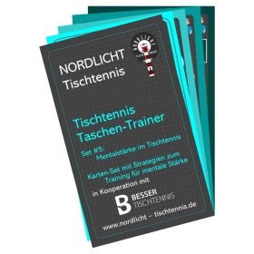 Nordlicht-Tischtennis Taschen-Trainer Mentalstärke im Tischtennis