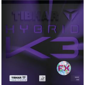 Tibhar Belag HYBRID K3 FX 2,0 mm rot