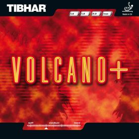 Tibhar Belag Volcano plus 1,6 mm rot