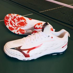 Mizuno Schuh Wave Drive Neo 4 weiß/orange – Bild 6