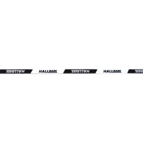 Hallmark Kantenband 12 mm für 1 Schläger (schwarz/weiß) – Bild 2