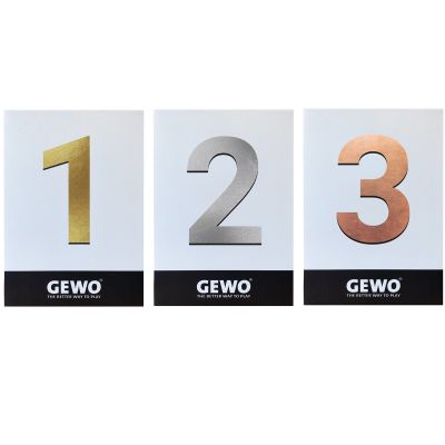 GEWO Platzierungstafel