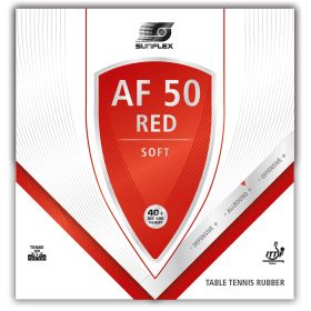 Sunflex Belag AF 50 Red 1,5 mm rot