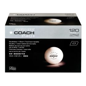 Donic Ball Coach P40+ 1-Stern 120er