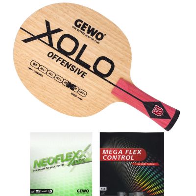 GEWO Schläger: Holz Xolo Offensive mit Neoflexx eFT 40 + Mega Flex Control