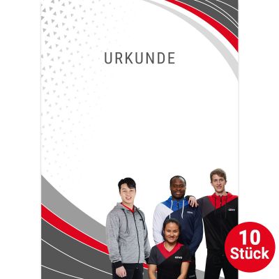 GEWO Set 10x Urkunde Team 2025