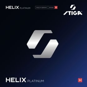 Stiga Belag Helix Platinum H 2,2 mm rot
