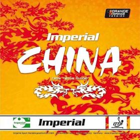 Imperial Belag China Orange Sponge 1,0 mm rot