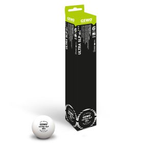 GEWO Ball Ultra SLP 40+ * 6er - Wettkampfball aus Plastik nahtlos