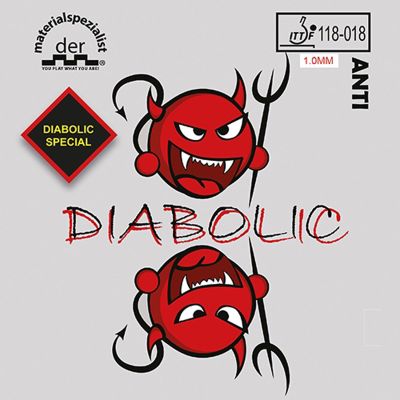 Der Materialspezialist Belag Diabolic Special