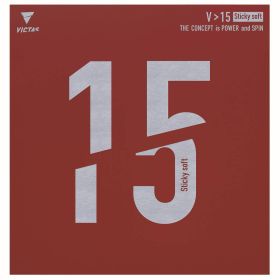 Victas Belag V > 15 Sticky Soft 2,0 mm rot