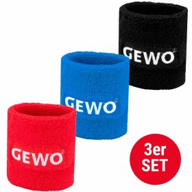GEWO Schweißband 3er-Set