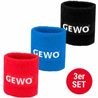 GEWO Schweißband 3er-Set
