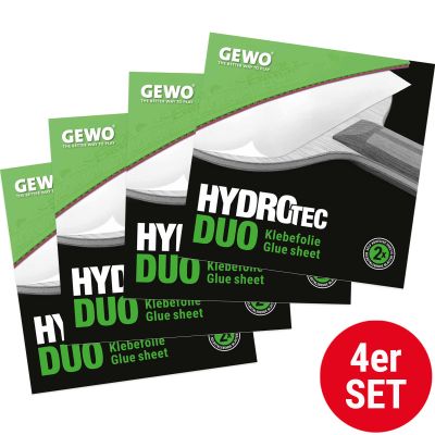 GEWO Klebefolie HydroTec Duo - 4er Set
