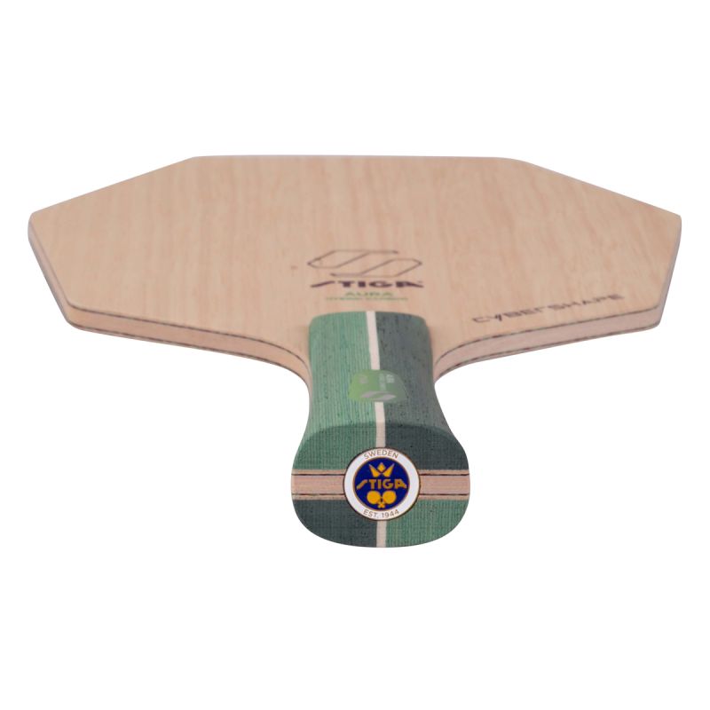 Stiga Holz Aura Hybrid Carbon Cybershape – Bild 3