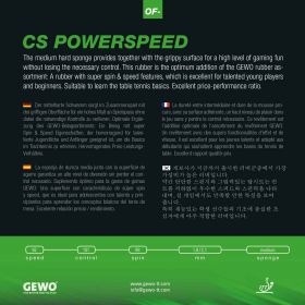 GEWO Belag CS Powerspeed – Bild 3