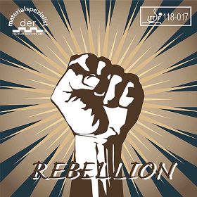 Der Materialspezialist Belag Rebellion OX rot