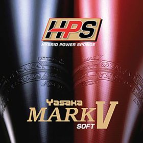 Yasaka Belag Mark V HPS soft 2,0 mm rot