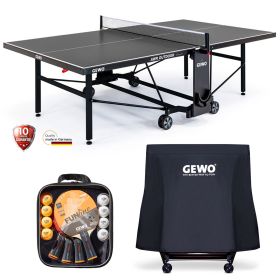 GEWO Outdoor Tischtennis für Garten und Freizeit – praktisches Komplettset