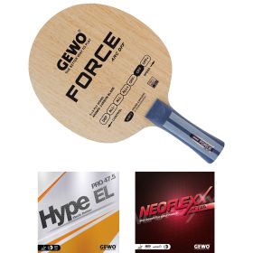 GEWO Komplettschläger Force ARC OFF mit Hype EL Pro 47.5 & Neoflexx eFT 48 konkav