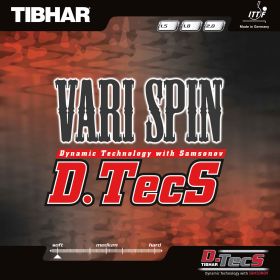 Tibhar Belag Vari Spin D.Tec.S. 1,5 mm rot